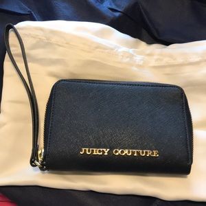 Juicy couture navy wrist wallet